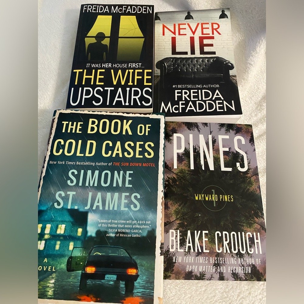Books * Thrillers * Never Lie * The Wife Upstairs * Freida McFadden * more